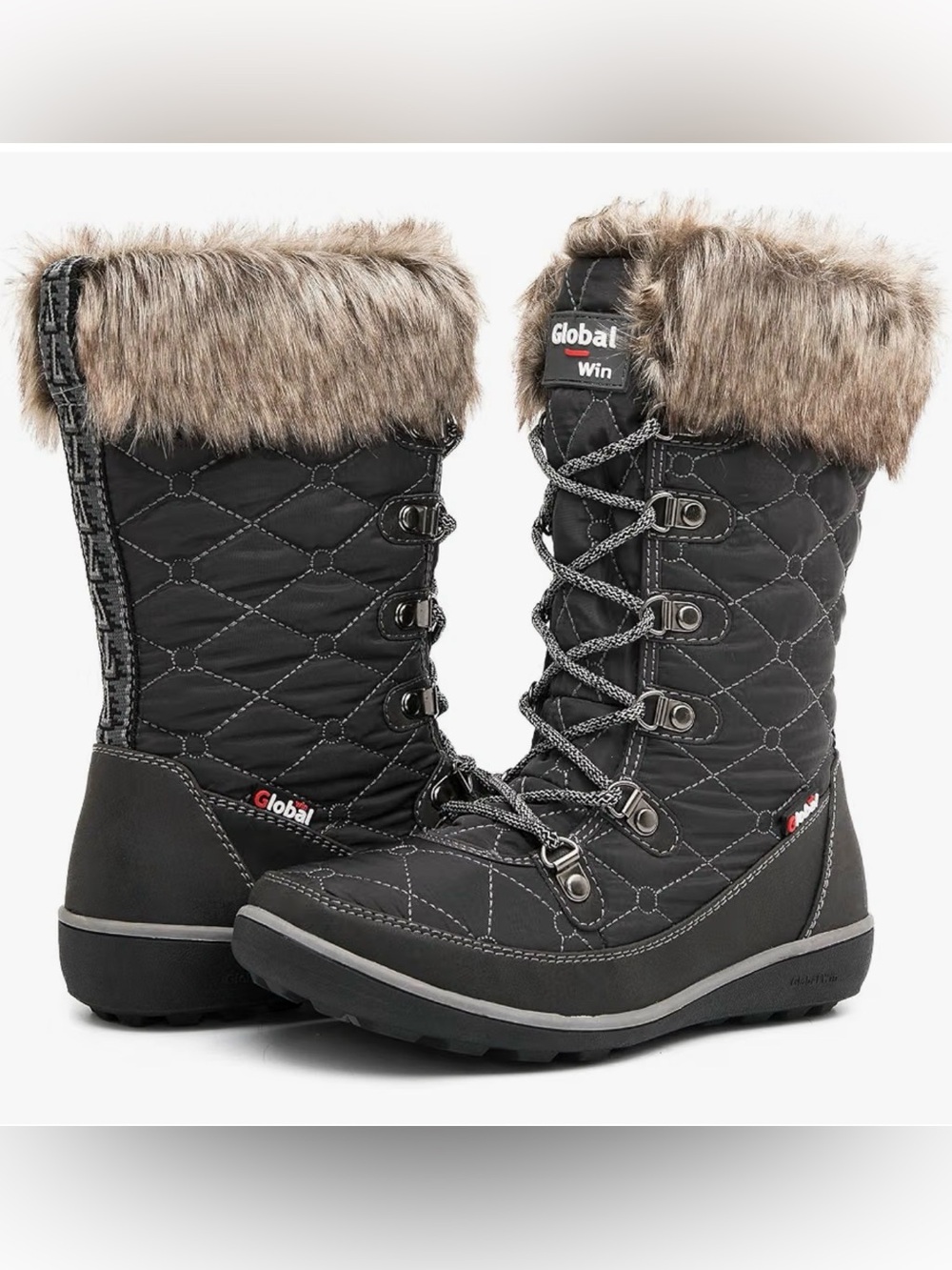 Global Win Winter Snow Boots New in Box Size p